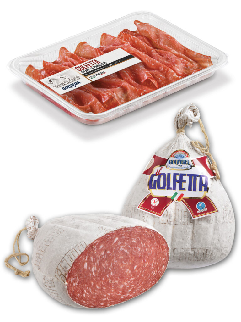 Golfera original Italienische Golfetta Schinkensalami