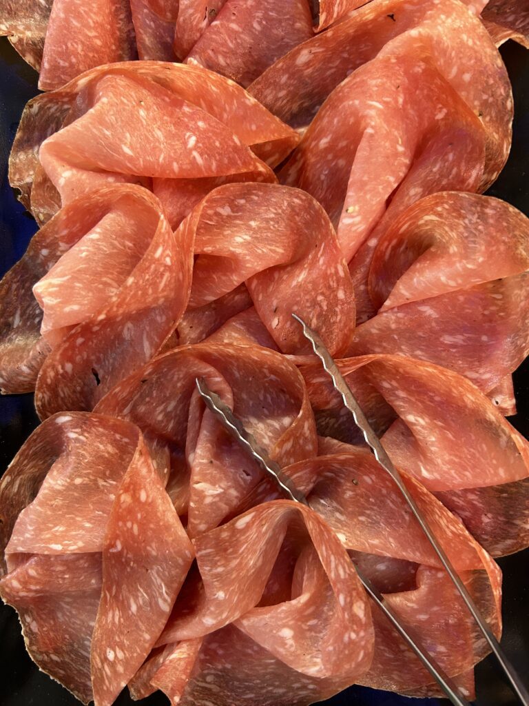 Golfera original Italienische Golfetta Schinkensalami